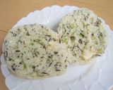 ひじきと大葉とチーズの蒸しパン作り方6写真