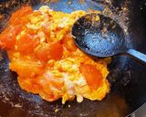 蕃茄炒蛋(トマトと卵の中華風炒め)作り方9写真