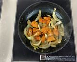 トマト味のチキンとトマトクリームのパスタ作り方3写真