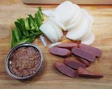 超簡単！焼肉のタレで簡単パスタ！！作り方1写真