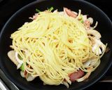 超簡単！焼肉のタレで簡単パスタ！！作り方6写真