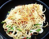 超簡単！焼肉のタレで簡単パスタ！！作り方7写真