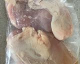 レンジ蒸し鶏の甘酢ごまだれ作り方1写真