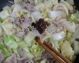 豚肉と春キャベツと新玉ねぎの簡単回鍋肉作り方4写真