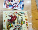 ワンピース ウタ オブアート キャラ弁作り方6写真