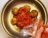 【ポリ袋レシピ】チーズインハンバーグ作り方8写真