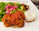 【ポリ袋レシピ】チーズインハンバーグ作り方10写真