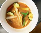 根菜茄子洋風きな粉味噌ケチャ味野菜炒め作り方12写真