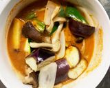 根菜茄子洋風きな粉味噌ケチャ味野菜炒め作り方14写真