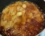簡単白菜春雨スープ作り方4写真