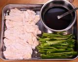 激安～♡もやし鶏皮ピーマンの甘辛炒め作り方1写真