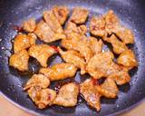 激安～♡もやし鶏皮ピーマンの甘辛炒め作り方3写真