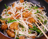 激安～♡もやし鶏皮ピーマンの甘辛炒め作り方4写真