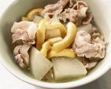 大根と鶏肉　白だし煮作り方3写真