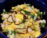 冷凍も◎青梗菜と卵の出汁混ぜご飯・菜めし作り方5写真
