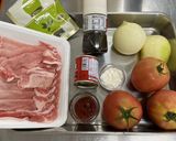 フレッシュトマトの無水カレー作り方1写真