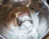 電子レンジで簡単豆腐ココアケーキ作り方1写真