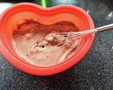電子レンジで簡単豆腐ココアケーキ作り方4写真