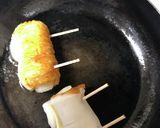 シンプル♪ちくわチーズ巻作り方4写真
