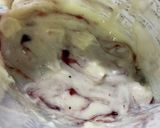 ブルーベリーとクリームチーズの蒸しパン作り方5写真