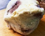 ブルーベリーとクリームチーズの蒸しパン作り方7写真