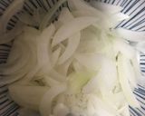 淡路島の新玉ねぎで鰯の蒲焼丼作り方1写真