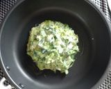 ケールオムレツのヘルシーサンドイッチ。作り方3写真