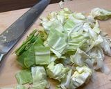 キャベツの塩昆布和え作り方1写真