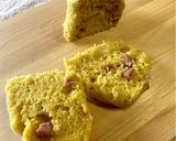チーズとソーセージのカレー蒸しパン作り方13写真