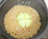 新たまねぎとホタテの炊き込みご飯作り方5写真
