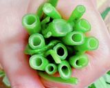 空芯菜（ウンチェー）のガーリック炒め作り方5写真