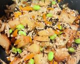 お豆腐のひじき煮作り方4写真