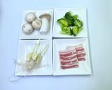 にんにくとブロッコリーの豚バラ炒め作り方1写真