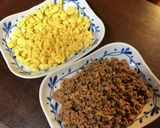 ★焼肉のタレで！そぼろ弁当★作り方1写真