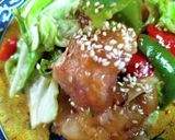 鶏もも肉&キャベツ炒め！厨房ばあばぁ！作り方6写真