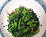 とっても簡単★冷凍菜の花の塩おかか和え作り方1写真