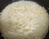 簡単！白だしで新しょうが炊き込みご飯作り方4写真