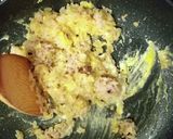 簡単 生ワカメの卵炒飯作り方4写真