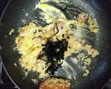 簡単 生ワカメの卵炒飯作り方5写真