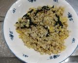 簡単 生ワカメの卵炒飯作り方8写真