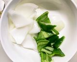 肉無豆腐コク旨ステーキソース味野菜炒め作り方9写真