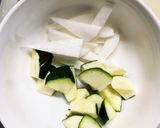 肉無豆腐コク旨ステーキソース味野菜炒め作り方10写真