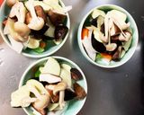 肉無豆腐コク旨ステーキソース味野菜炒め作り方11写真