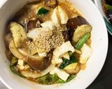 肉無豆腐コク旨ステーキソース味野菜炒め作り方18写真