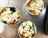 肉無根菜たっぷりきな粉味噌照り味野菜炒め作り方11写真
