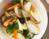肉無根菜たっぷりきな粉味噌照り味野菜炒め作り方17写真