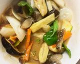 肉無根菜たっぷりきな粉味噌照り味野菜炒め作り方19写真