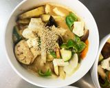 肉無根菜たっぷりきな粉味噌照り味野菜炒め作り方23写真
