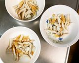 肉無チクワきな粉本格ナポリタン味野菜炒め作り方2写真