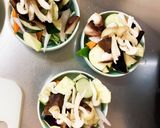 肉無チクワきな粉本格ナポリタン味野菜炒め作り方10写真